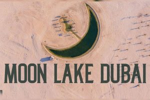 moon shaped lake dubai location